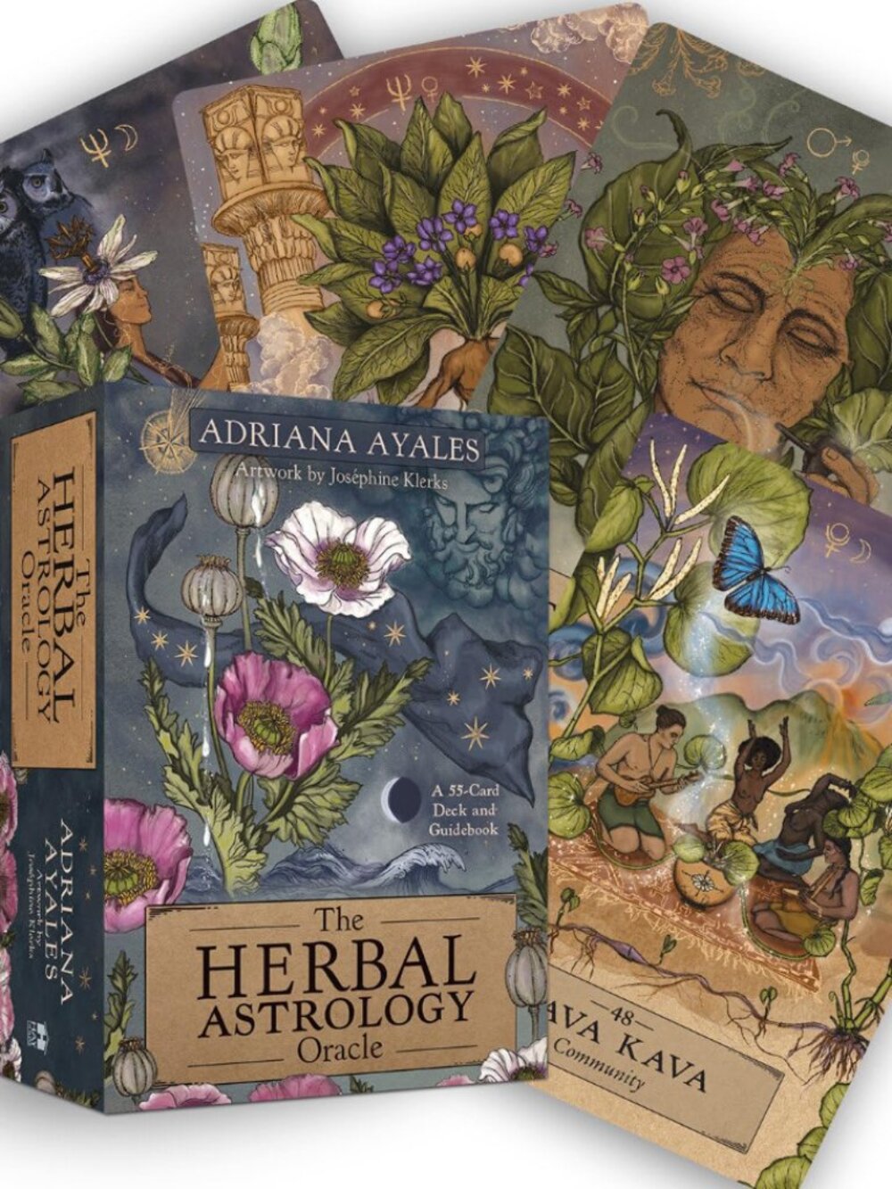 The Herbal Astrology Oracle Deck by Adriana Ayales - NWOT
